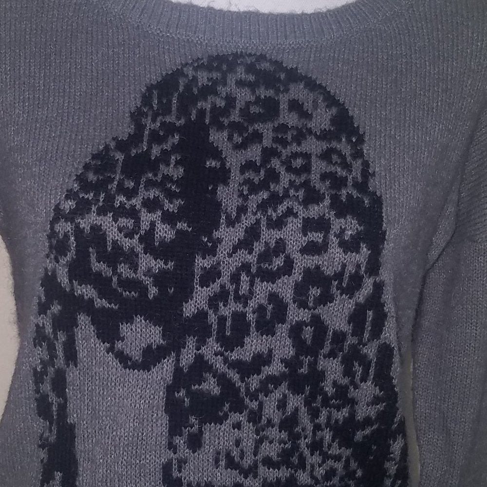 ❌ Firm price❌ Express Leopard grey warm Sweater S - Picture 6 of 13